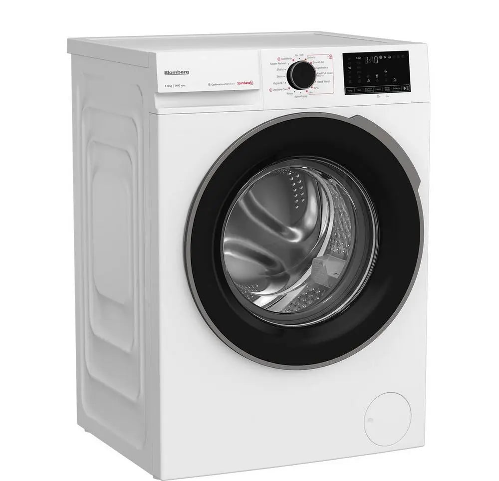 Blomberg LWA18461W 8kg 1400 Spin Washing Machine - White | Atlantic Electrics - 42605155025119 