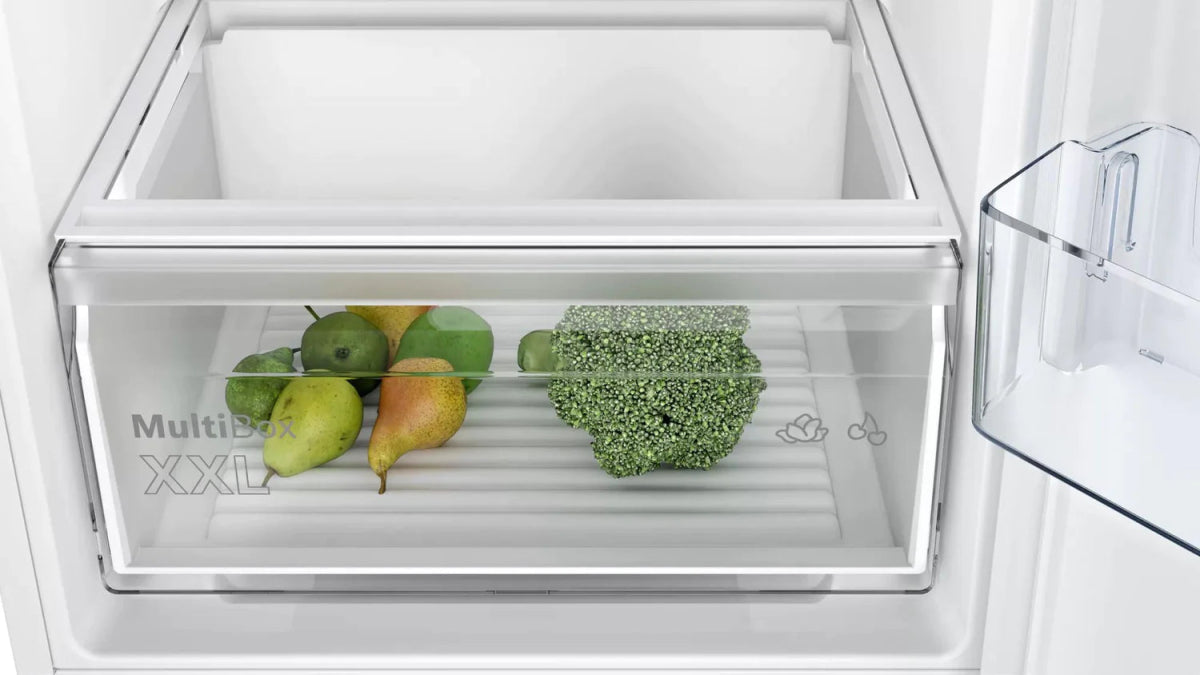 Bosch KIN85NSE0G Fully Integrated 50/50 Fridge Freezer Frost Free with Sliding Hinge | Atlantic Electrics