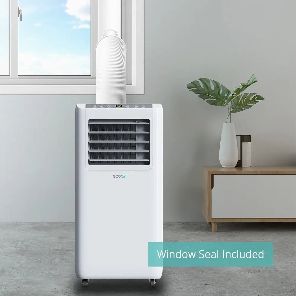 EcoAir CRYSTAL MK3 9000 BTU 4 - in - 1 Portable Air Conditioner with Remote Control and Free Window Seal Kit | Atlantic Electrics