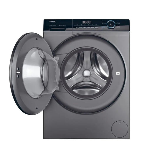 Haier HW80B16939S8 8kg 1600 Spin Washing Machine, Graphite | Atlantic Electrics