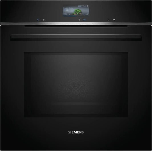 Siemens HM776G1B1B iQ700 67 Litres Built-In Electric Single Oven, Black