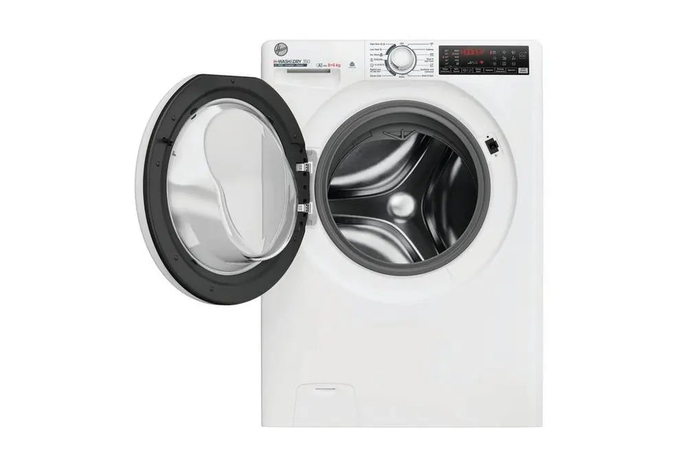 Hoover H3DPS4866TAM6 8kg/6kg 1400 Spin Washer Dryer - White | Atlantic Electrics - 42683709587679 