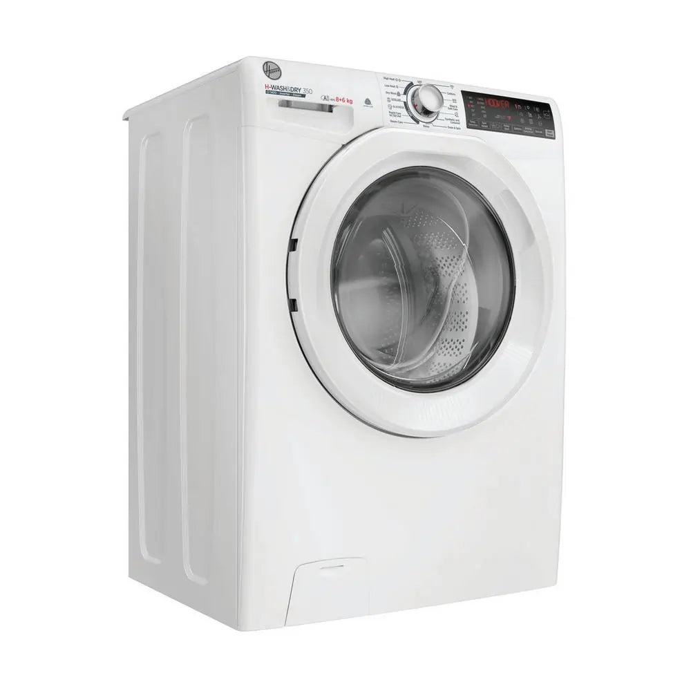 Hoover H3DPS4866TAM6 8kg/6kg 1400 Spin Washer Dryer - White | Atlantic Electrics - 42683709489375 