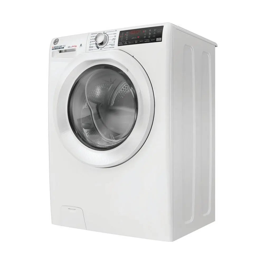 Hoover H3DPS4866TAM6 8kg/6kg 1400 Spin Washer Dryer - White | Atlantic Electrics - 42683709456607 