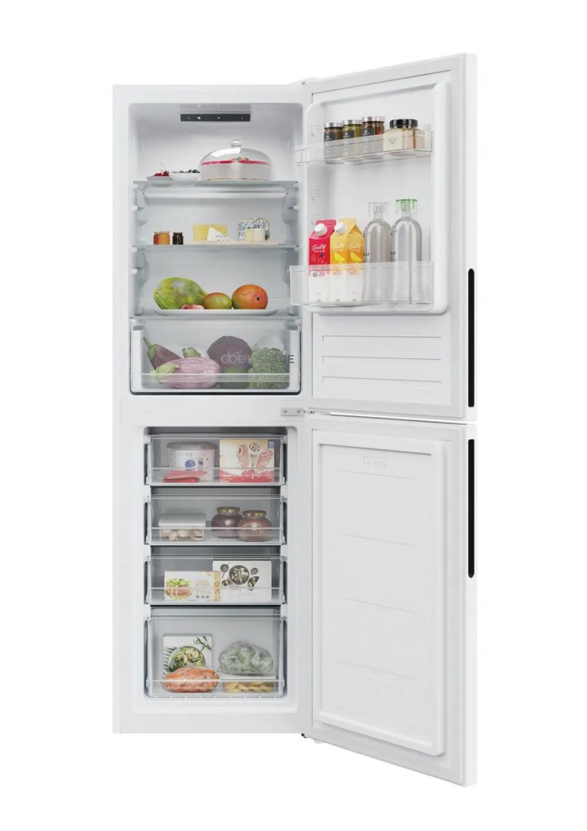 Hoover HVT3CLECKIHW 54.5cm Low Frost Fridge Freezer - White | Atlantic Electrics - 42309245599967 