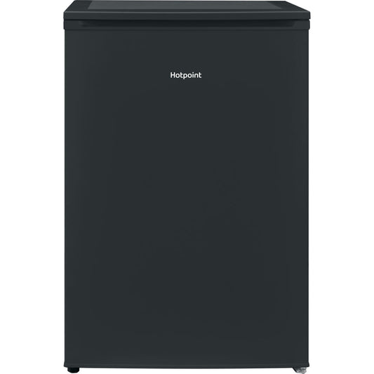 Hotpoint H55RM1120BUK Under Counter Larder Fridge, Black | Atlantic Electrics