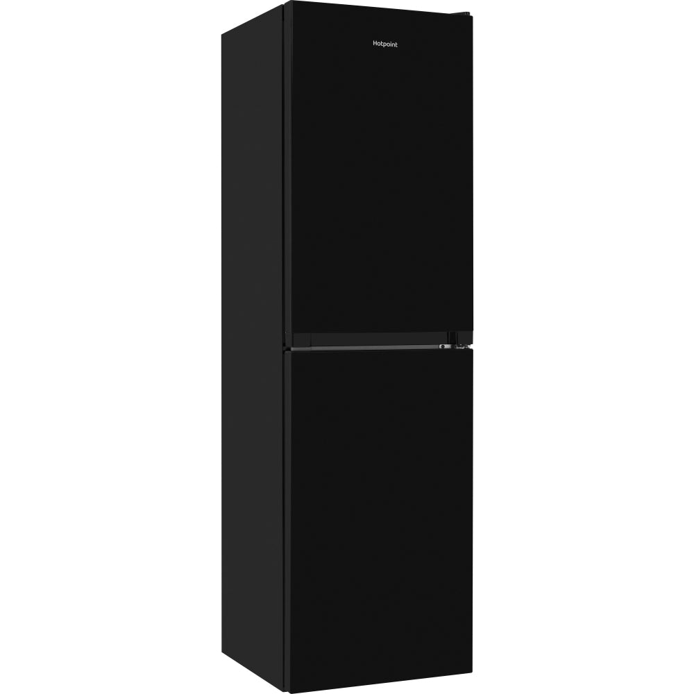 Hotpoint HBNF55182BUK Frost Free Fridge Freezer, 50/50, Black | Atlantic Electrics - 42674079629535 