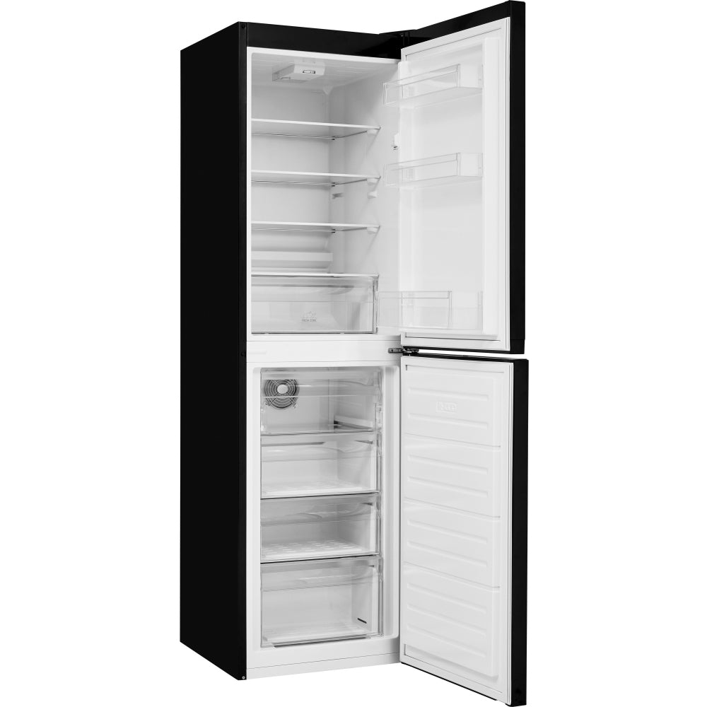 Hotpoint HBNF55182BUK Frost Free Fridge Freezer, 50/50, Black | Atlantic Electrics - 42674079858911 