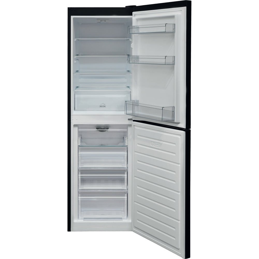 Hotpoint HBNF55182BUK Frost Free Fridge Freezer, 50/50, Black | Atlantic Electrics - 42674079957215 