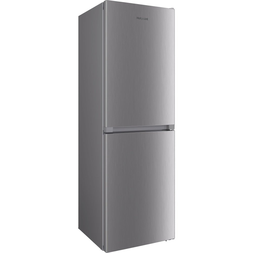 Hotpoint HBTNF60182XUK Total No Frost Fridge Freezer, 50/50, Stainless Steel | Atlantic Electrics - 42653954212063 