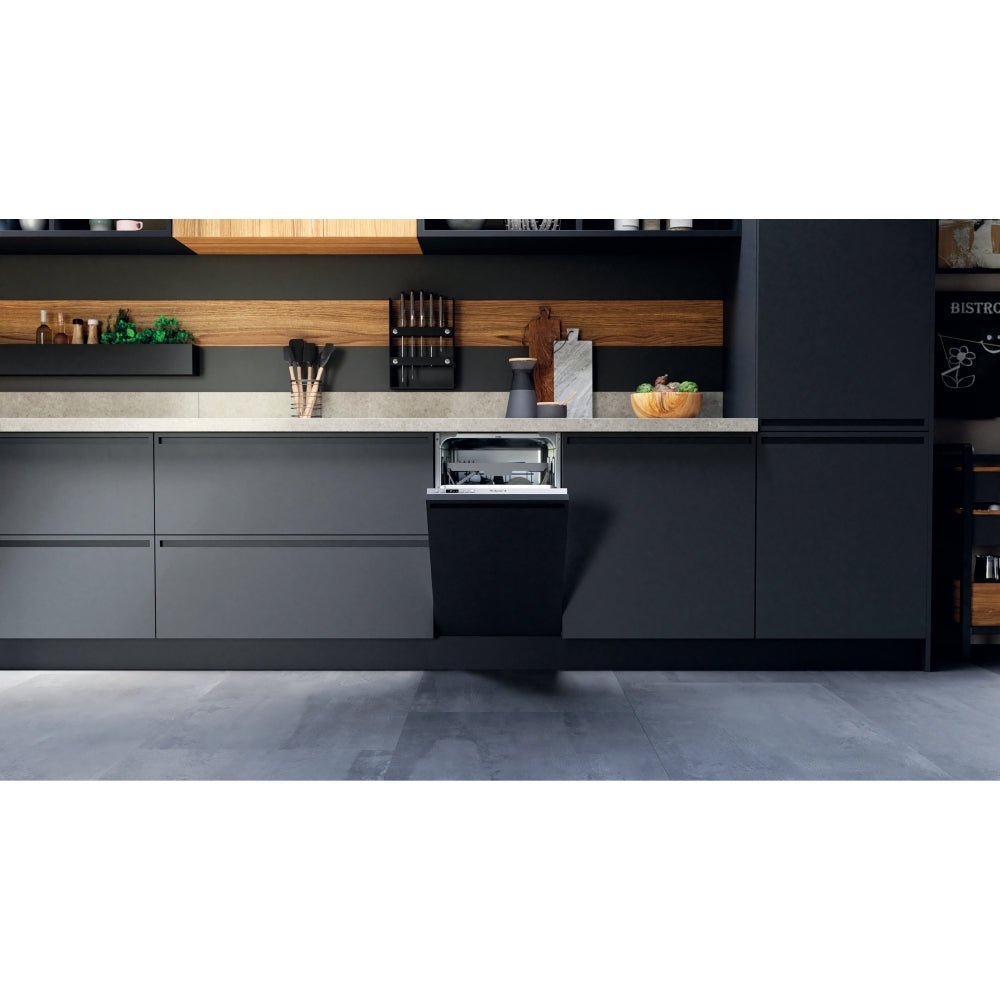 Hotpoint HI9C3M19CSUK 45CM 9 Place Settings Fully Integrated Slimline Dishwasher | Atlantic Electrics