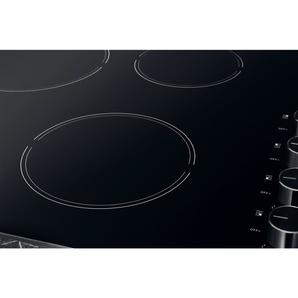 Hotpoint HR620RH 60cm 4 Zone Ceramic Hob, Black | Atlantic Electrics - 42674083037407 