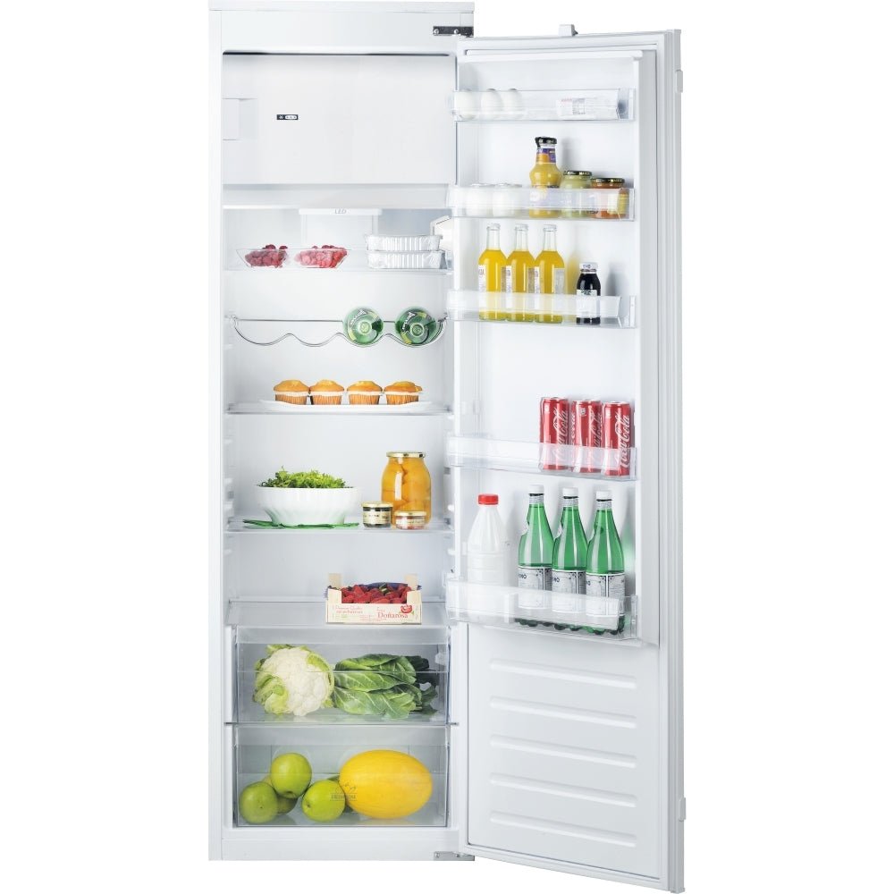 Hotpoint HSZ18012UK Built - In Fridge with Ice Box, Sliding Hinge, White | Atlantic Electrics - 42718993776863 