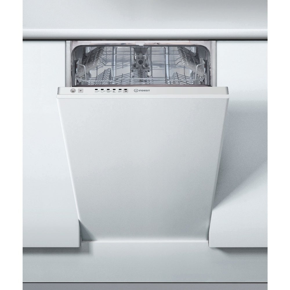 Indesit DI9E2B10UK 45cm Fully Integrated 9 Place Setting Slimline Dishwasher | Atlantic Electrics - 42703695216863 