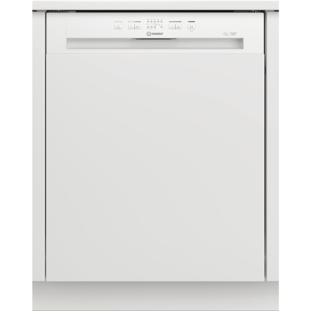 Indesit I3BL626UK Semi Integrated Dishwasher, 14 Place Settings | Atlantic Electrics - 42719001247967 