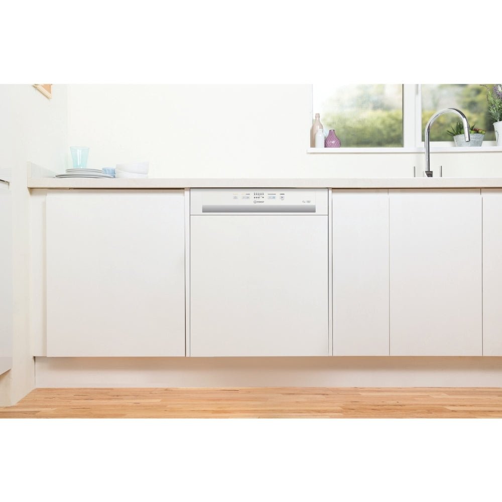 Indesit I3BL626UK Semi Integrated Dishwasher, 14 Place Settings | Atlantic Electrics - 42719001346271 