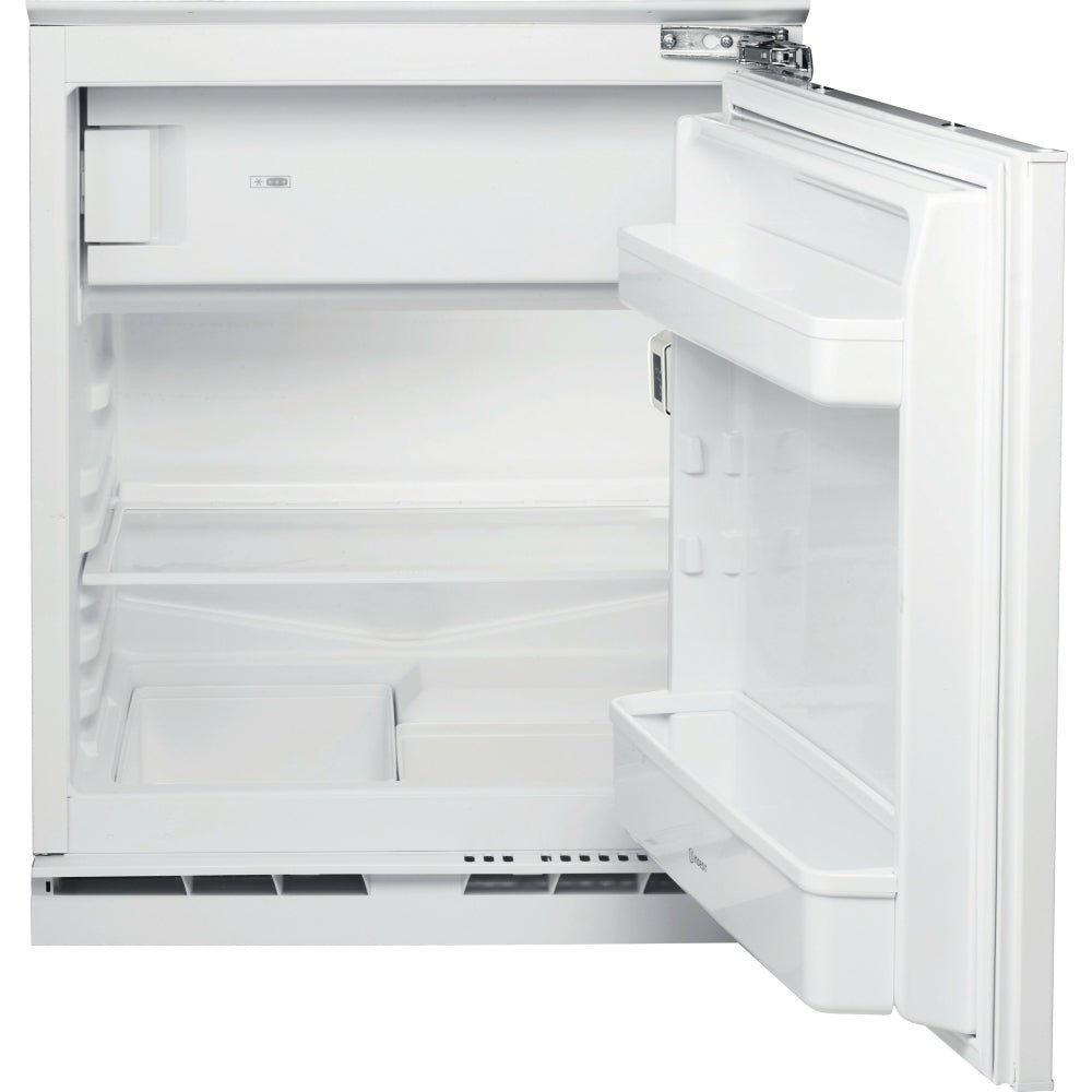 Indesit INBUF011 Built - Under Fridge with Ice Box, Fixed Hinge, Stainless Steel | Atlantic Electrics - 42719006687455 