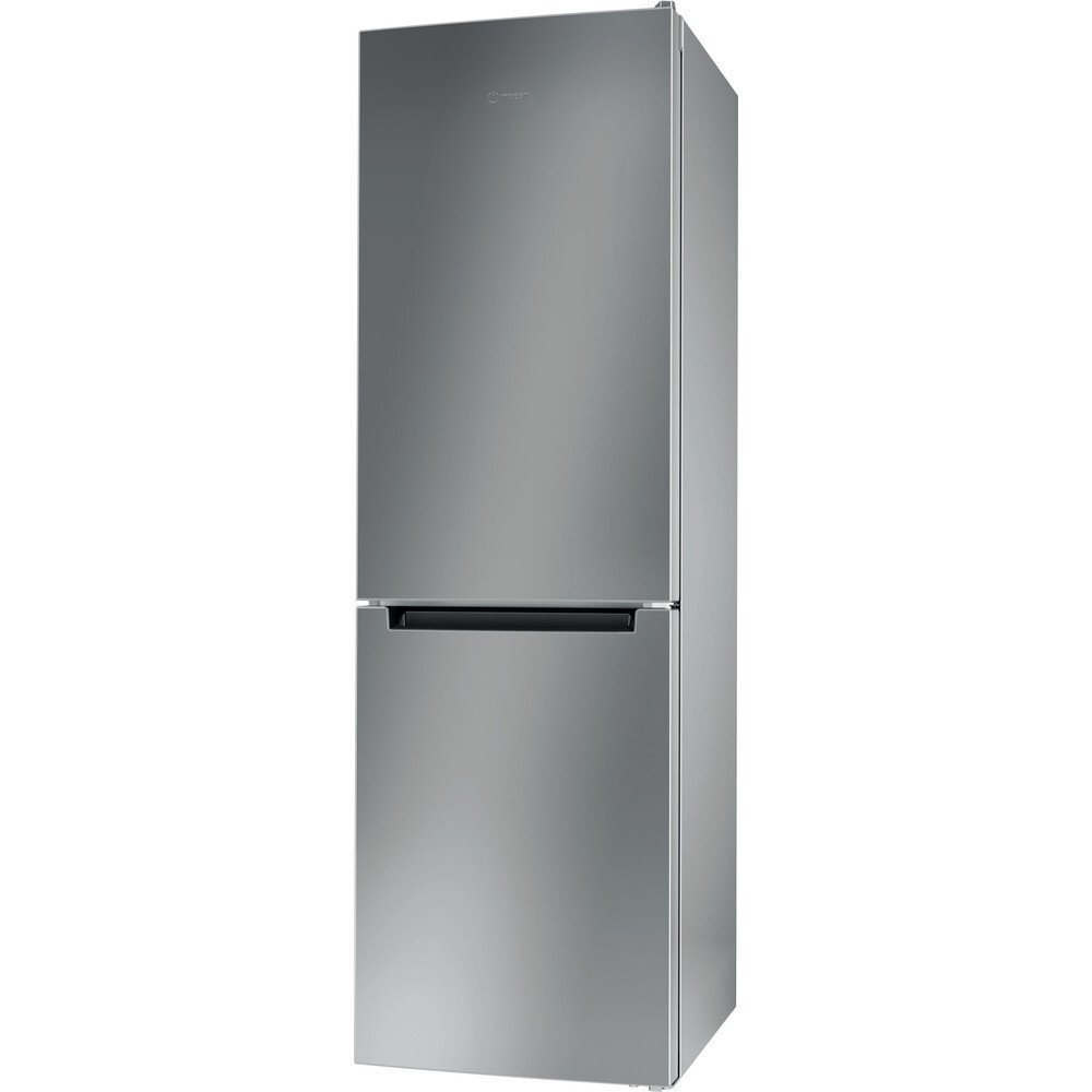 Indesit LI8S2ESUK 70/30 Low Frost Fridge Freezer, Silver | Atlantic Electrics - 42674096177375 