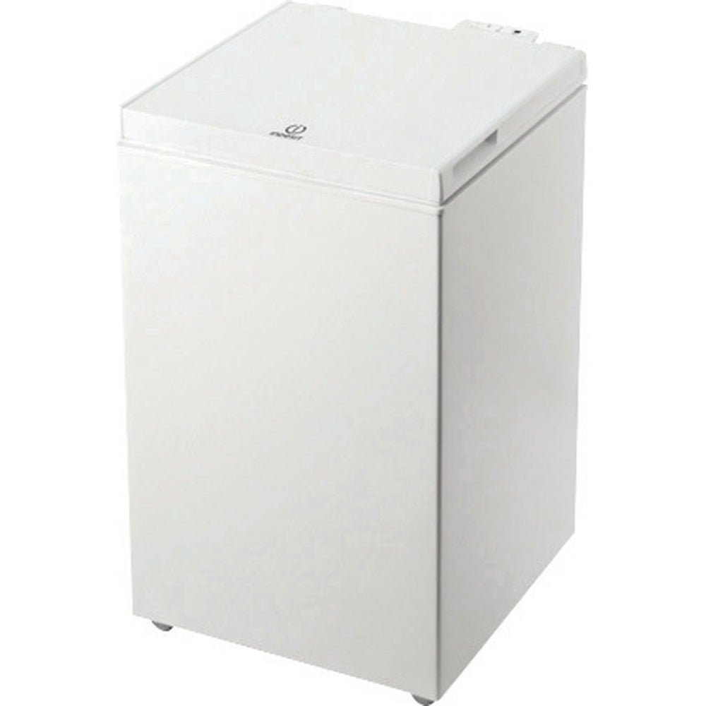 Indesit OS2A1002UK2 Low Frost 99 Litre Chest Freezer, White | Atlantic Electrics - 42674096242911 