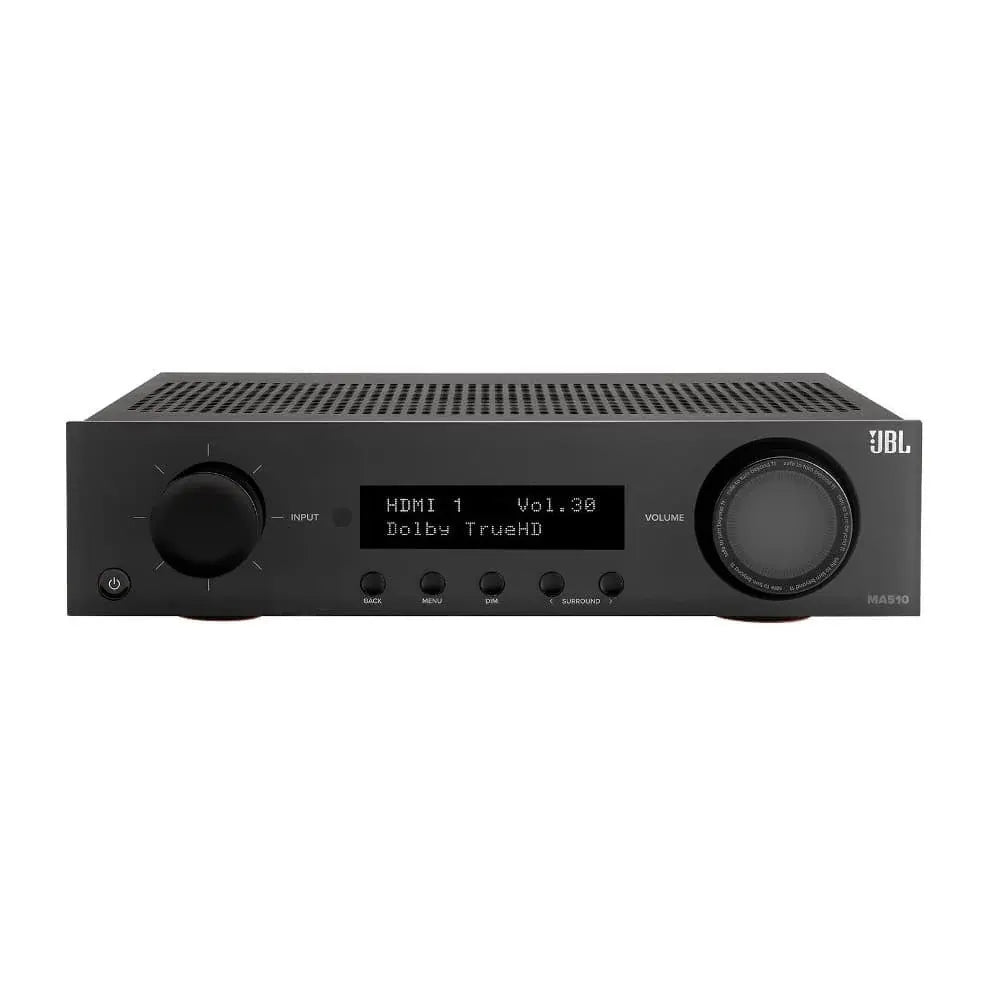 JBL MA510 5.2 Channel 8K AV Receiver, Black | Atlantic Electrics - 42983022526687 