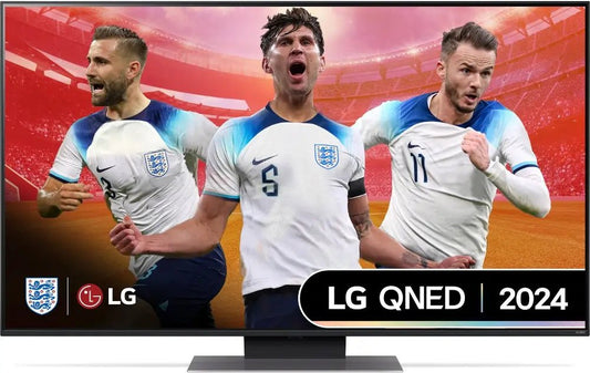 LG 50QNED87T6B (2024) QNED HDR 4K Ultra HD Smart TV, 50 inch with Freeview Play/Freesat HD, Essence Graphite | Atlantic Electrics