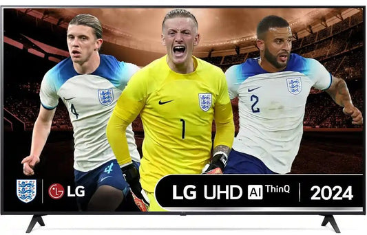 LG 50UT80006LA (2024) LED HDR 4K Ultra HD Smart TV, 50 inch with Freeview Play/Freesat HD, Ashed Blue | Atlantic Electrics