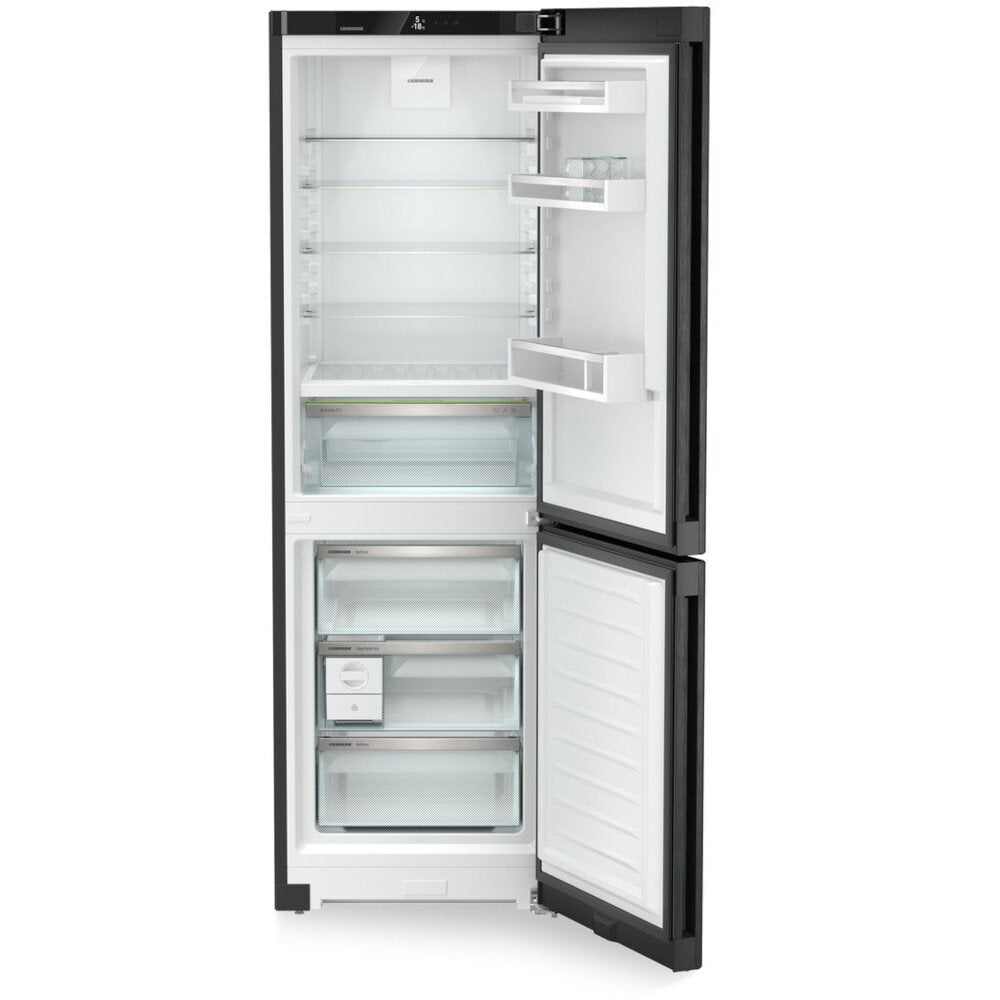 Liebherr CBNbda5223 No Frost Fridge Freezer, 70/30, Black, A Rated | Atlantic Electrics - 42683816771807 