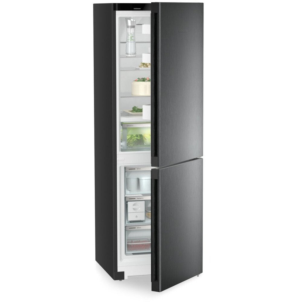 Liebherr CBNbda5223 No Frost Fridge Freezer, 70/30, Black, A Rated | Atlantic Electrics - 42683816804575 