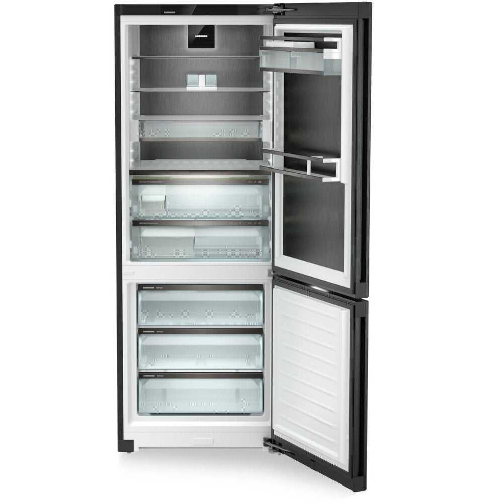 Liebherr CBNbsc778i No Frost Fridge Freezer, 70/30, Black, C Rated | Atlantic Electrics