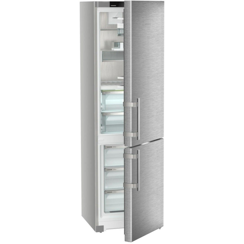 Liebherr CBNsdb575i No Frost Fridge Freezer, 70/30, Silver, B Rated | Atlantic Electrics - 42719035785439 