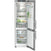 Thumbnail Liebherr CBNsdb575i No Frost Fridge Freezer, 70/30, Silver, B Rated | Atlantic Electrics- 42719035687135