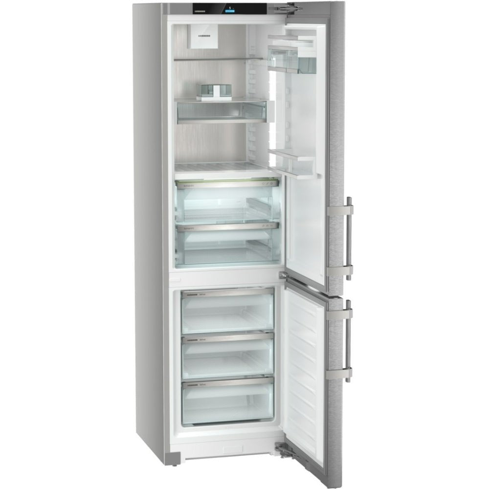 Liebherr CBNsdb575i No Frost Fridge Freezer, 70/30, Silver, B Rated | Atlantic Electrics - 42719035719903 