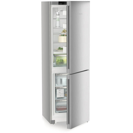 Liebherr CBNsdc522i Fridge Freezer, Silver, C Rated | Atlantic Electrics