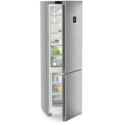 Liebherr CBNsdc573i Fridge Freezer, Silver, C Rated | Atlantic Electrics