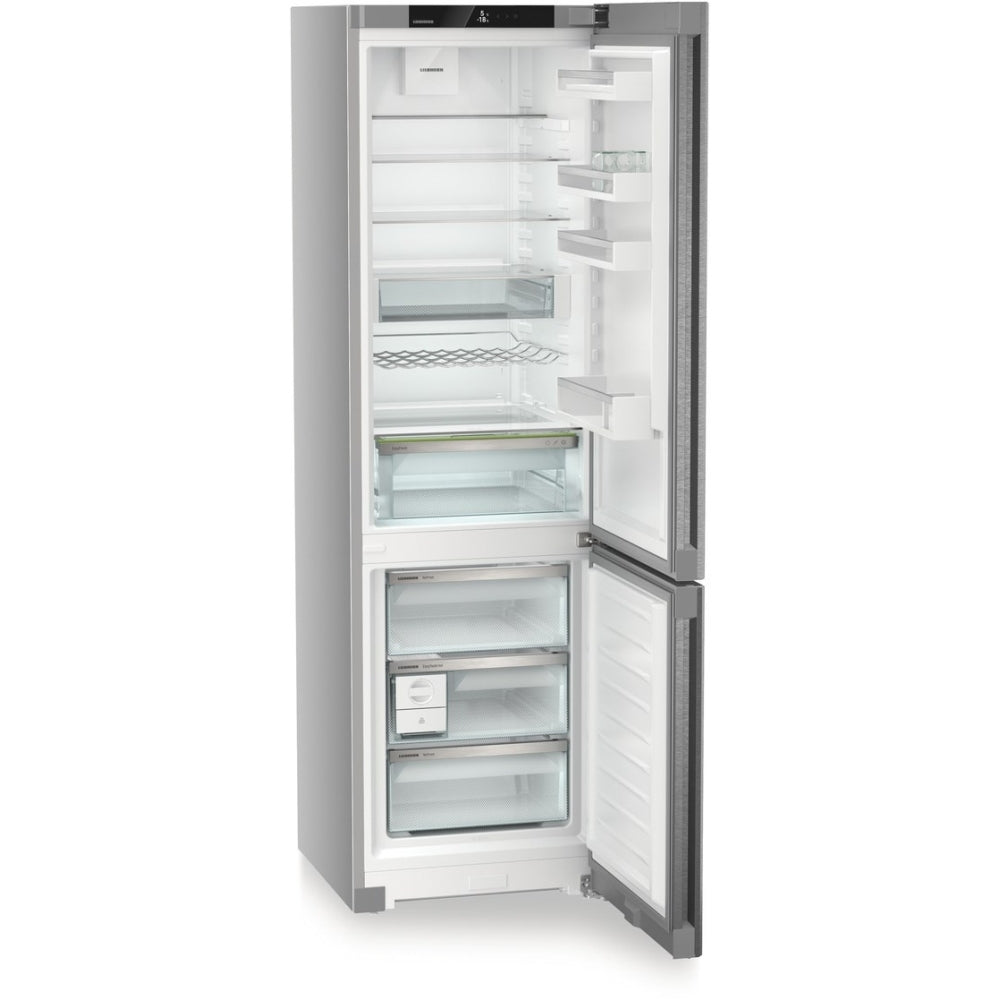 Liebherr CNsdb5723 Fridge Freezer, Silver, B Rated | Atlantic Electrics - 42719038832863 