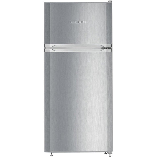 Liebherr CTele 2131 Low Frost Fridge Freezer, 80/20, Silver, E Rated | Atlantic Electrics