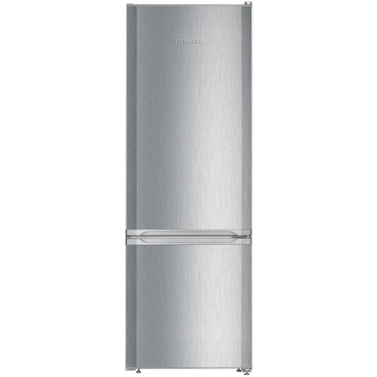 Liebherr CUele 2831 Low Frost Fridge Freezer, 80/20, Silver, E Rated | Atlantic Electrics