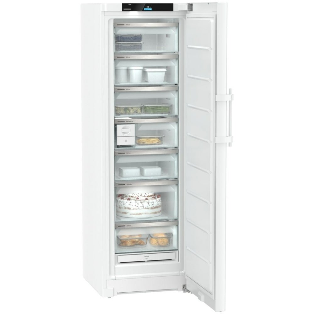 Liebherr FNc527i No Frost Tall Freezer, White, C Rated | Atlantic Electrics - 42852876583135 