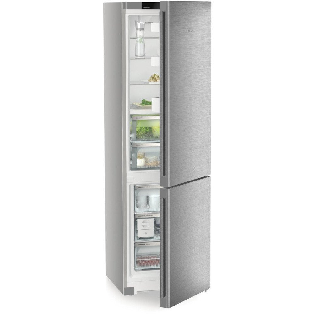 Liebherr Plus CBNSDA572I Freestanding 70/30 Fridge Freezer Frost Free - Stainless Steel Doors - A Rated | Atlantic Electrics - 42719060426975 