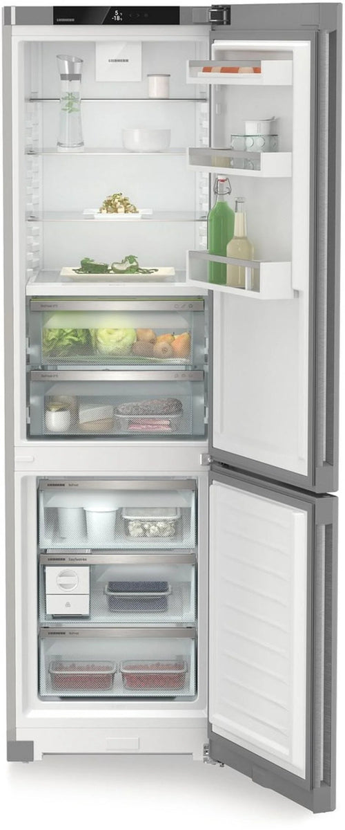 Liebherr Plus CBNSDA572I Freestanding 70/30 Fridge Freezer Frost Free - Stainless Steel Doors - A Rated | Atlantic Electrics - 42719060099295 