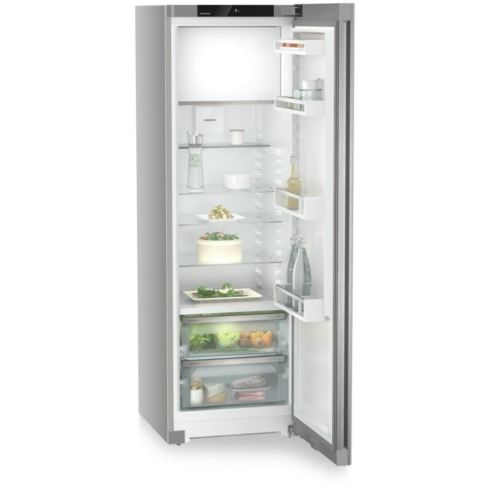 Liebherr RBsfd5221 Tall Fridge with Ice Box, Silver, D Rated | Atlantic Electrics - 42852892475615 