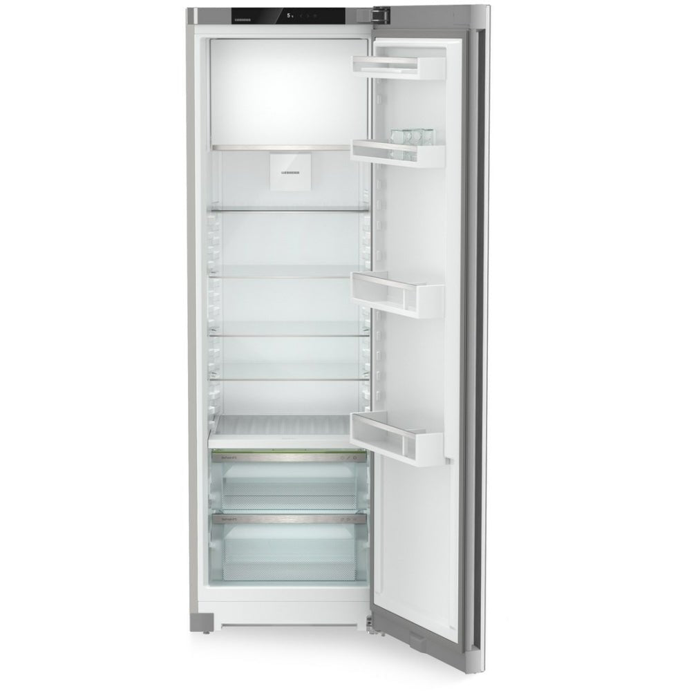 Liebherr RBsfd5221 Tall Fridge with Ice Box, Silver, D Rated | Atlantic Electrics - 42852892672223 