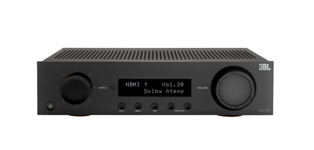 JBL MA710 7.2 Channel 8K AV Receiver, Black - 43077074878687 