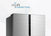 Thumbnail Midea MDRS619FIE46 460 Litre Frost Free American Style Fridge Freezer, Stainless Steel | Atlantic Electrics- 42880443318495