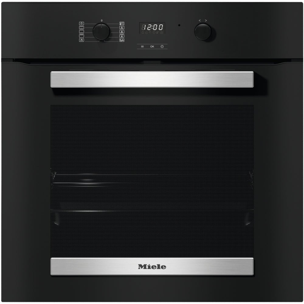 Miele H2455BP Built - In Electric Single Oven, Black, A+ Rated | Atlantic Electrics - 42724242325727 