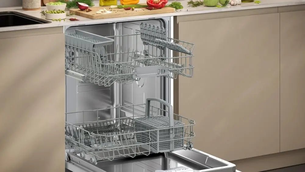 Neff S153HKX03G 60cm 13 Place Setting Fully Integrated Dishwasher, Stainless Steel | Atlantic Electrics - 42703792111839 