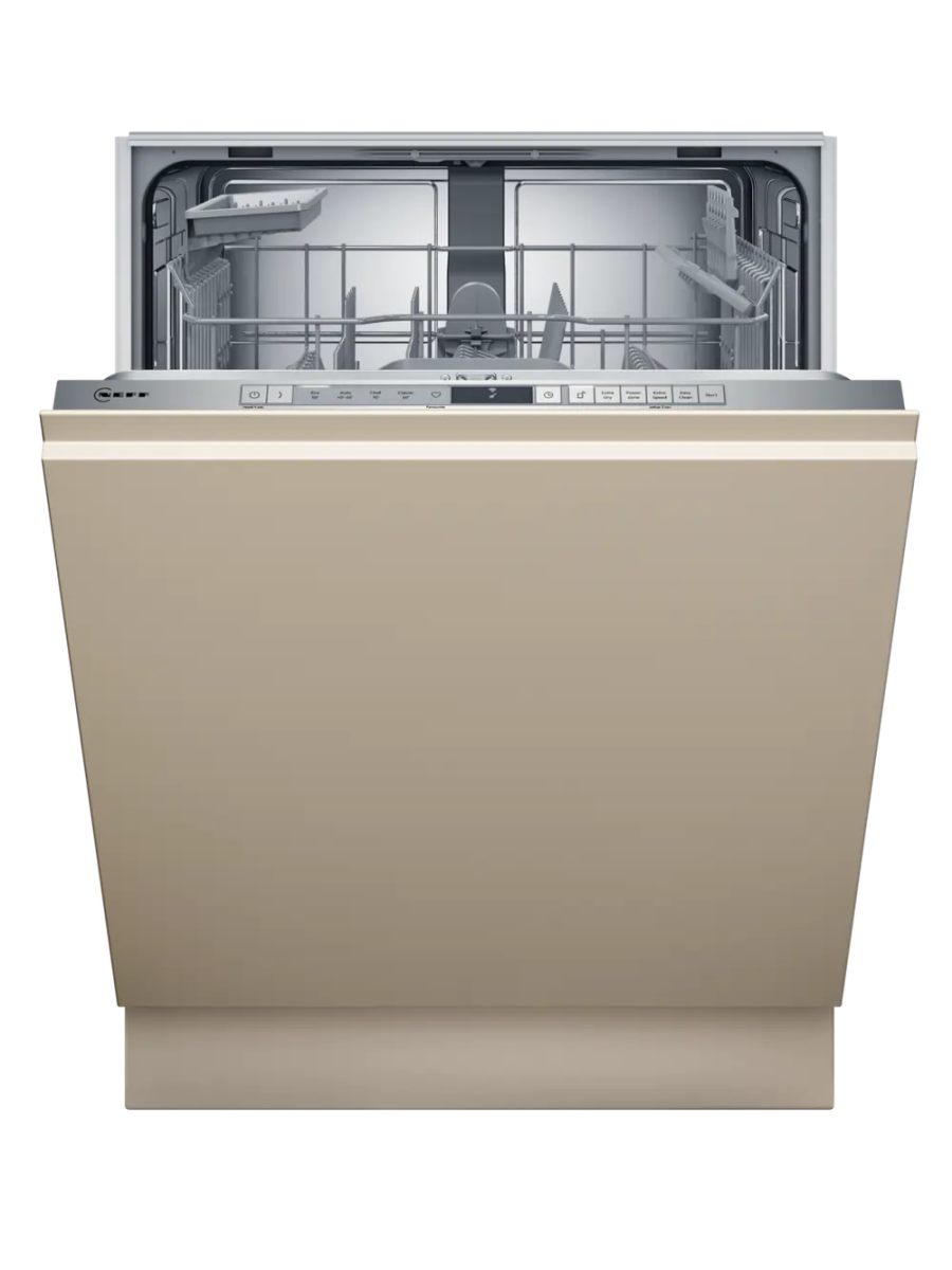 Neff S153HKX03G 60cm 13 Place Setting Fully Integrated Dishwasher, Stainless Steel | Atlantic Electrics - 42703792079071 