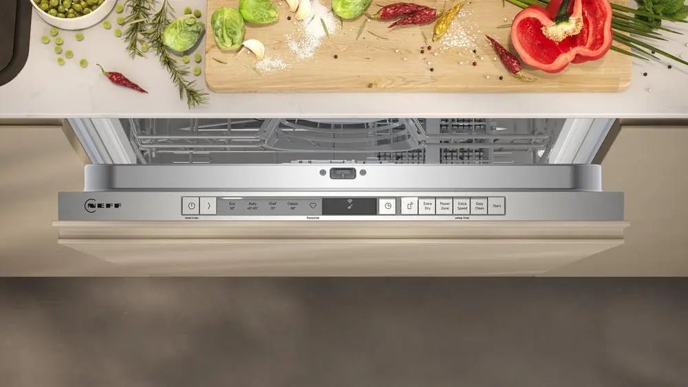 Neff S153HKX03G 60cm 13 Place Setting Fully Integrated Dishwasher, Stainless Steel | Atlantic Electrics - 42703792144607 