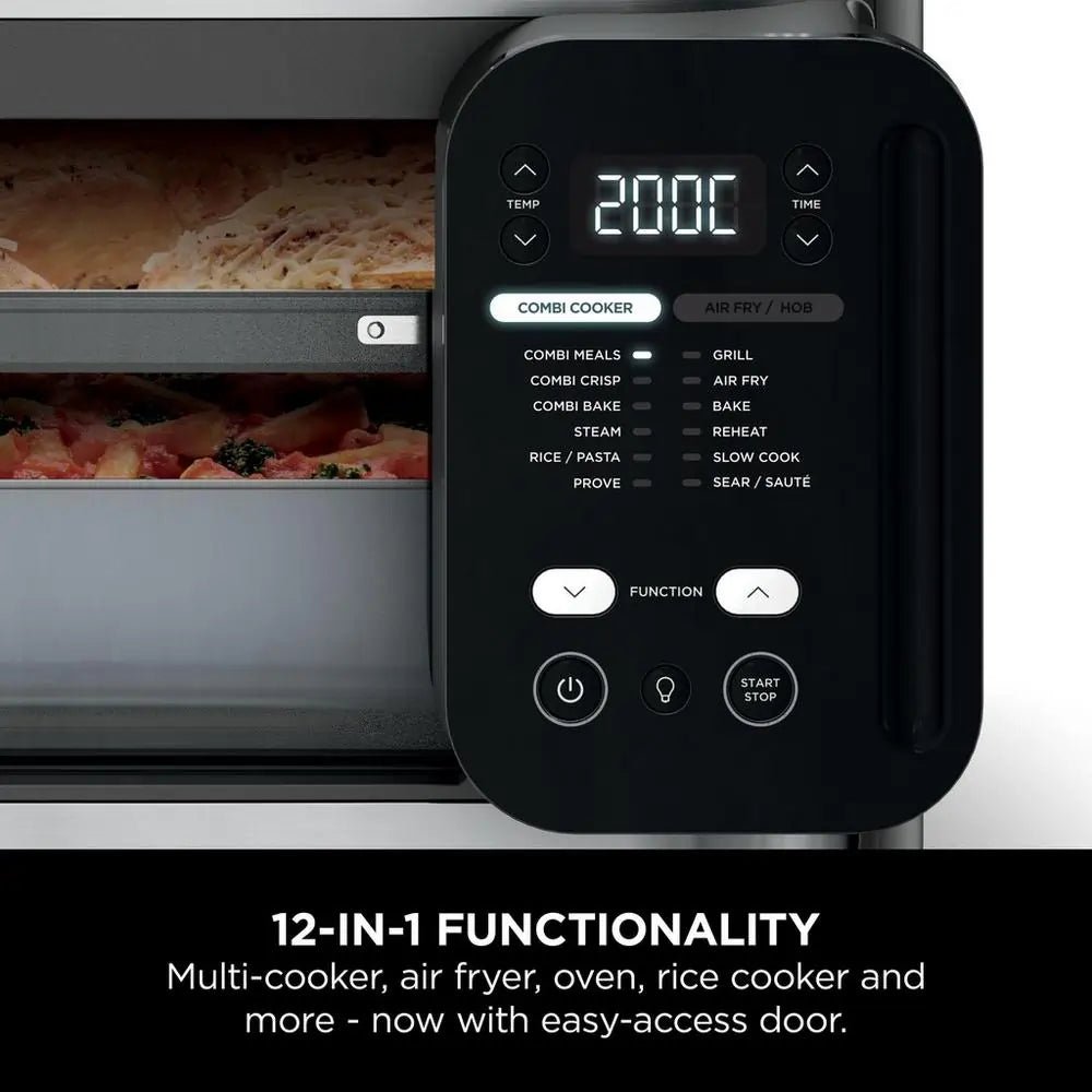 Ninja SFP700UK Combi 12-In-1 Multi-Cooker, Oven & Air Fryer - Grey | Atlantic Electrics - 42276170858719 