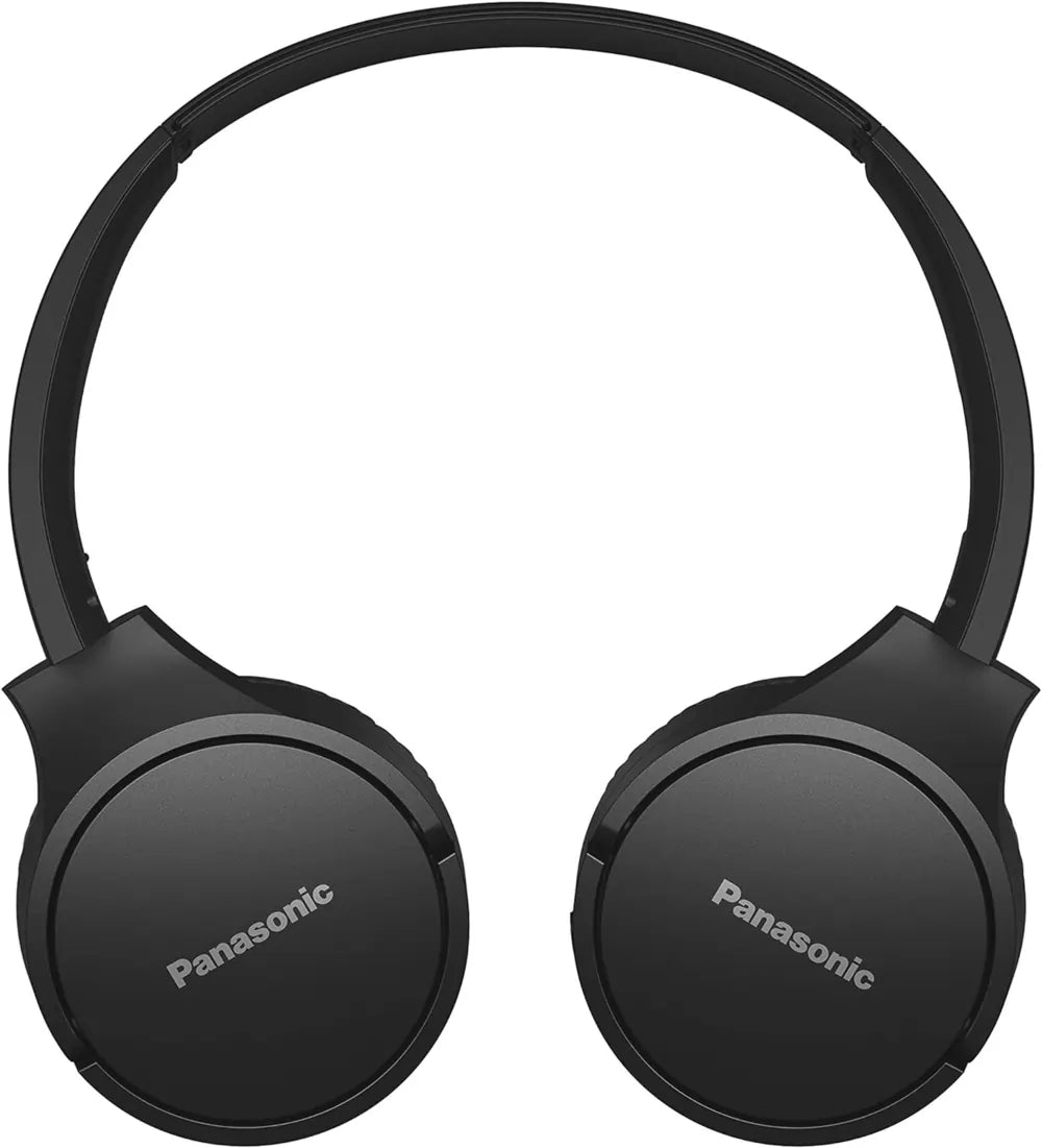 Panasonic RBHF420BEK Bluetooth On-Ear Headphones, Voice Control, Wireless, Up to 50 Hours Battery Life - Black | Atlantic Electrics - 42359130489055 